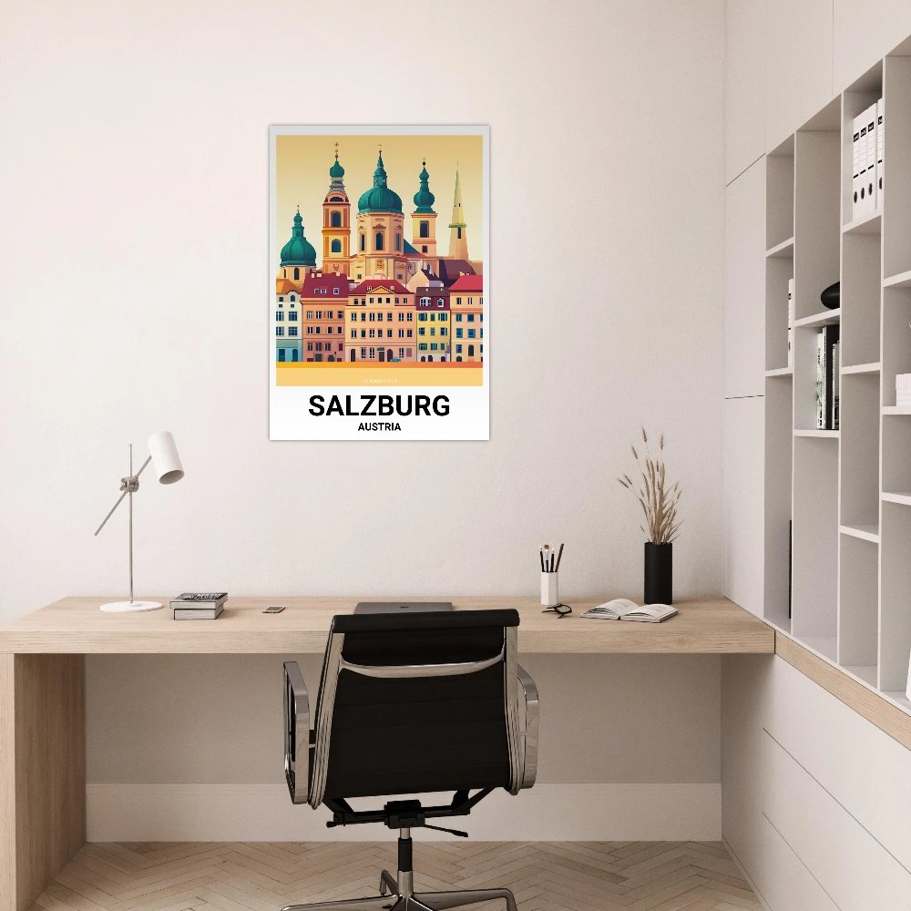 Affisch SALZBURG - Image 5 of 6