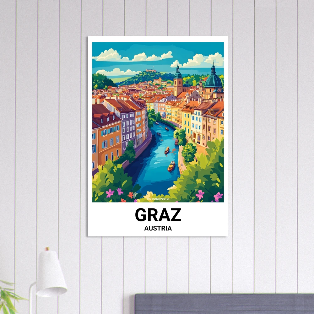 Affisch GRAZ - Image 6 of 6