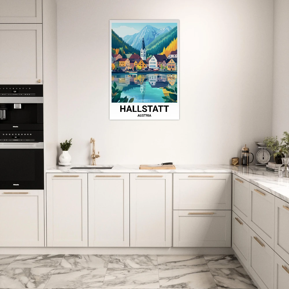 Affisch HALLSTATT - Image 2 of 6