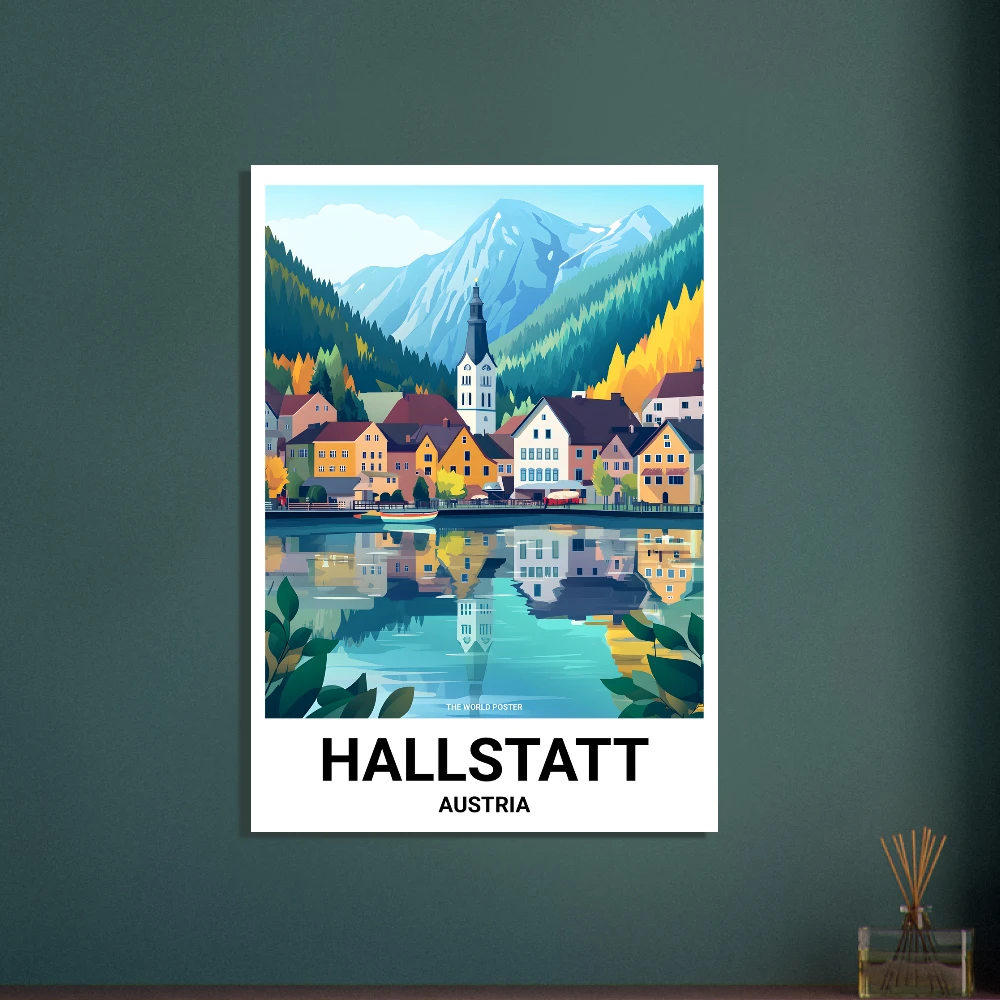 Affisch HALLSTATT - Image 3 of 6