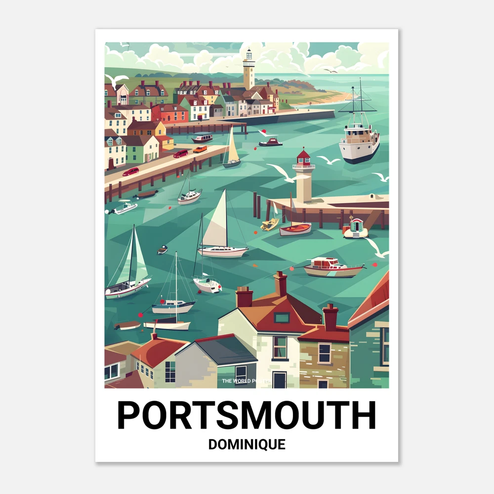 Poster PORTSMOUTH (DOMINICA) - 1 of 6