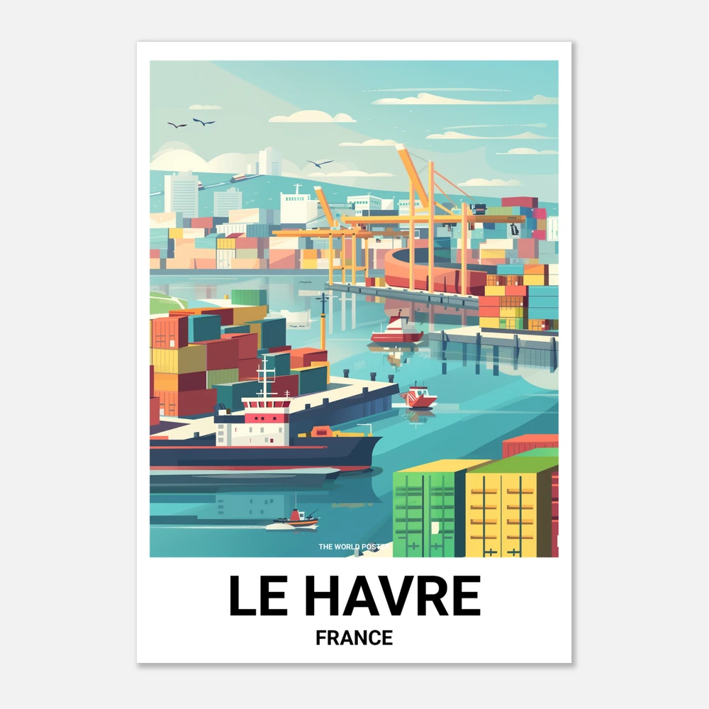 Affiche LE HAVRE - 1 of 6