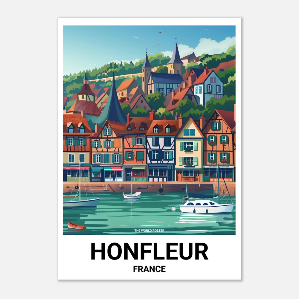Poster HONFLEUR - 1 of 6