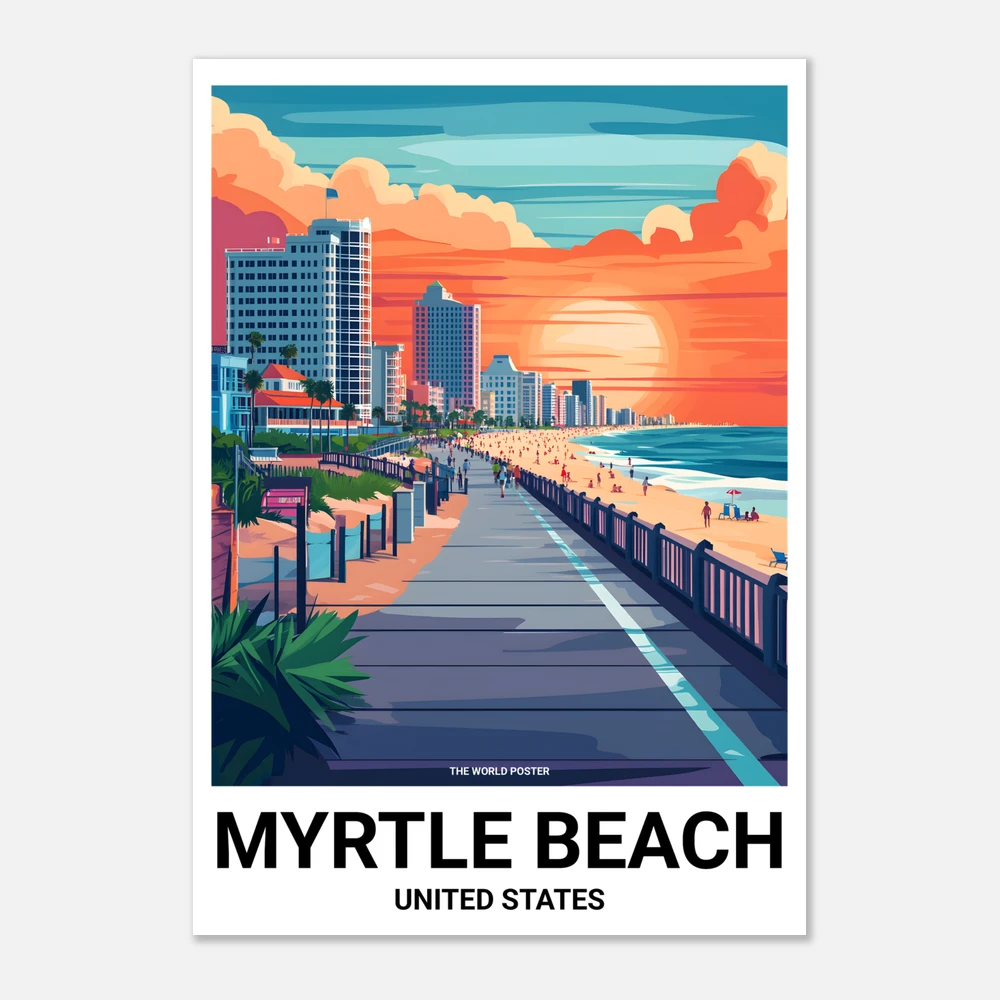 Affiche MYRTLE BEACH - 1 of 6