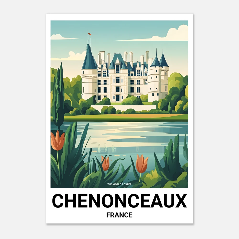 Poster CHENONCEAUX - 1 of 6