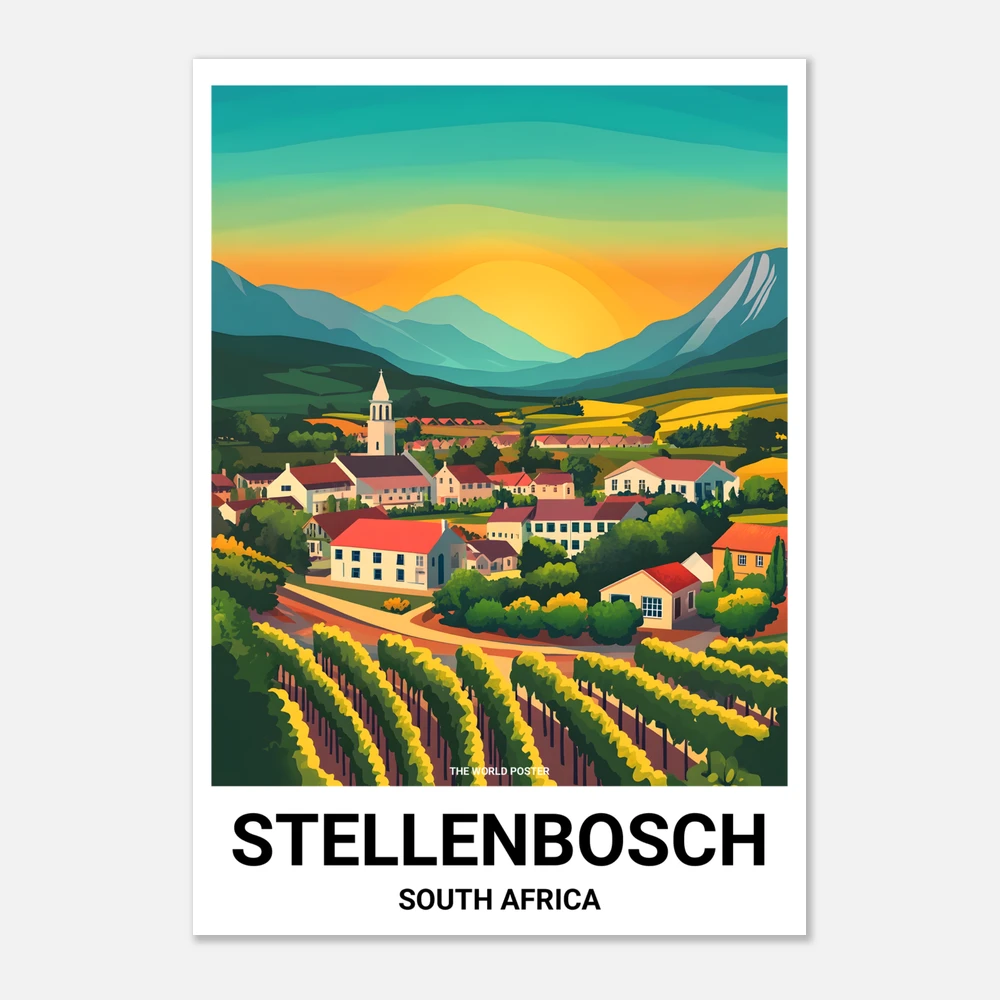 Affiche STELLENBOSCH - 1 of 6